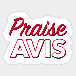 Praise Sticker